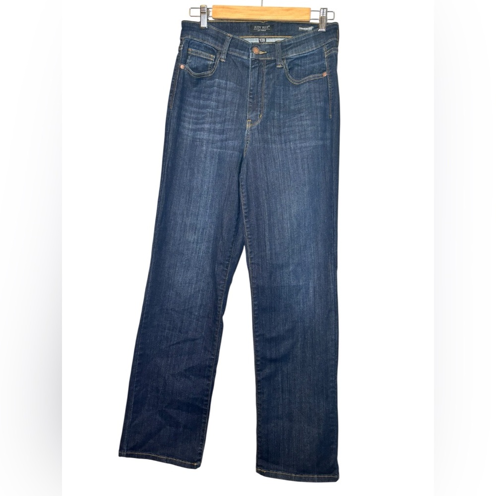 Judy Blue Classic Women's Dark Blue Straight-Leg Jeans Size 7/28
